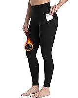 Algopix Similar Product 15 - CHRLEISURE Fleece Lined Winter Leggings