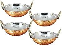 Algopix Similar Product 3 - AVS STORES  Set of 4 Pure Copper