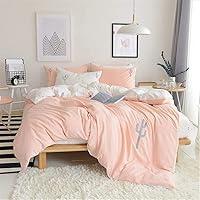 Algopix Similar Product 12 - PinkMemory Queen Cactus Duvet Cover