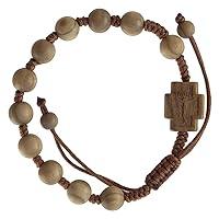 Algopix Similar Product 17 - Olive Wood Adjustable 8mm Rosary