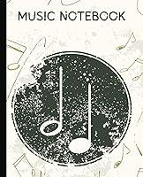 Algopix Similar Product 8 - Sheet music composition notebook 75 x