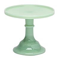Algopix Similar Product 20 - Jadeite 6 Glass Cake Stand  By Mosser