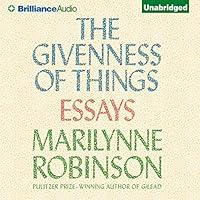 Algopix Similar Product 3 - The Givenness of Things: Essays