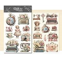 Algopix Similar Product 4 - CATaireen Rub On Transfers Stickers 2