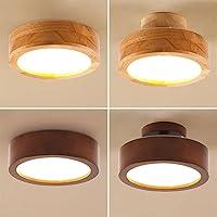 Algopix Similar Product 9 - DUTPFLZN LED Wooden Ceiling Light