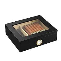 Algopix Similar Product 4 - Mojgar Handmade Wooden Cigar Humidor