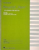 Algopix Similar Product 20 - Standard Wirebound Manuscript Paper
