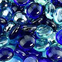Algopix Similar Product 7 - Tahitian Blue  Fire Glass Beads for