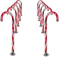 Algopix Similar Product 10 - PREXTEX 10 Christmas Candy Cane Pathway