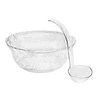 Algopix Similar Product 18 - Heavyweight Plastic Punch Bowl with