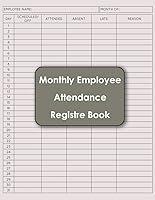 Algopix Similar Product 1 - Monthly Employee Attendance Register