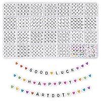 Algopix Similar Product 11 - QUEFE 1820 Pieces Letter Beads Kit 28