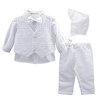 Algopix Similar Product 1 - Booulfi Baptism Outfits for Boys Baby