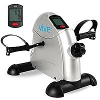 Algopix Similar Product 2 - Vive Under Desk Bike Pedal Exerciser 