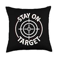 Algopix Similar Product 5 - Stay on Target Throw Pillow