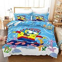 Algopix Similar Product 3 - Spongebob Squarepants Kids Bedding Set