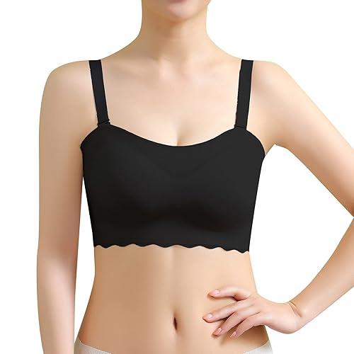 Best Deal for HCJYAL Bras for Women 36c Women Sexy Strapless Shoulder