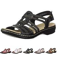 Algopix Similar Product 15 - Wedge Sandals for Women 2024 Low Heel