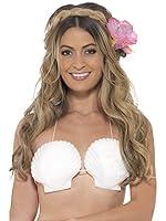 Algopix Similar Product 14 - Smiffys Hawaiian Seashell Bra