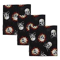 Algopix Similar Product 9 - Motique Accessories Skull Bandana  Set