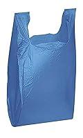 Algopix Similar Product 12 - SSWBasics Plastic Shopping Bags  Blue