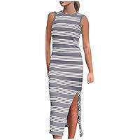 Algopix Similar Product 9 - AGWOLF Casual Dresses for Women Striped