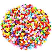 Algopix Similar Product 1 - Caydo 2400 Pieces Mini Craft Pompoms