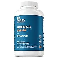 Algopix Similar Product 17 - Dr Tobias Omega 3 Fish Oil 2000mg