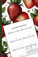 Algopix Similar Product 15 - Calorie Tracker Journal Strawberry