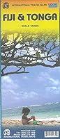 Algopix Similar Product 8 - 1 Fiji  Tonga Travel Reference Map
