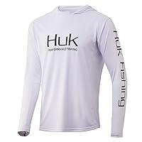 Algopix Similar Product 9 - Huk Mens Icon X Hoodie  Fishing Shirt