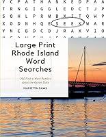 Algopix Similar Product 5 - Large Print Rhode Island Word Searches