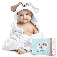 Algopix Similar Product 11 - FOREVERPURE Baby Towels with Hood Baby