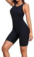 Algopix Similar Product 18 - beautyin Boyleg Swimsuits for Women One