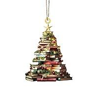 Algopix Similar Product 10 - GOODCHD Christmas Tree Shape Bookshelf