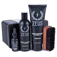 Algopix Similar Product 3 - ZEUS Deluxe Beard Wash  Grooming Kit
