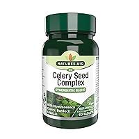 Algopix Similar Product 18 - Natures Aid Celery Seed Complex with