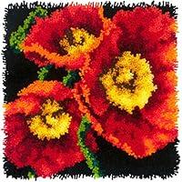Algopix Similar Product 3 - Dimensions Needlecrafts Red Poppy Trio