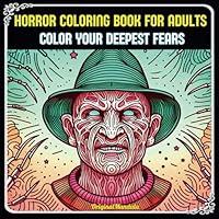 Algopix Similar Product 20 - Horror Coloring Book for Adults Color