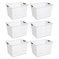 Algopix Similar Product 19 - Sterilite Deep Ultra Basket Open