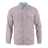 Algopix Similar Product 19 - Huk Mens Tide Point Woven Plaid Long
