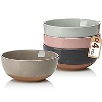 Algopix Similar Product 17 - Morandi Color Large Ceramic Bowls Set