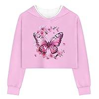 Algopix Similar Product 9 - Viewamoon Pink Butterfly Shirts For