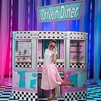 Algopix Similar Product 3 - 50s Fifties Diner Prop Standup Photo