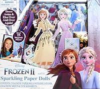 Algopix Similar Product 15 - Frozen 2 Sparkling Paper Dolls