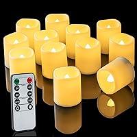 Algopix Similar Product 19 - Homemory 400Hours 6 Pack Flameless LED