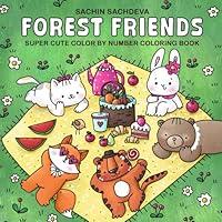 Algopix Similar Product 15 - Forest Friends Color by Number Super