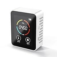 Algopix Similar Product 18 - Air Quality Monitor 3in1 White NDIR