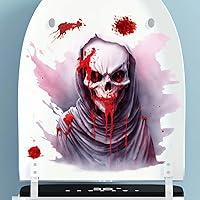 Algopix Similar Product 5 - Halloween Toilet Seat Sticker