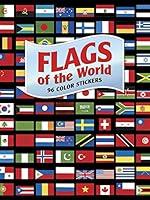 Algopix Similar Product 15 - Flags of the World 96 Color Stickers